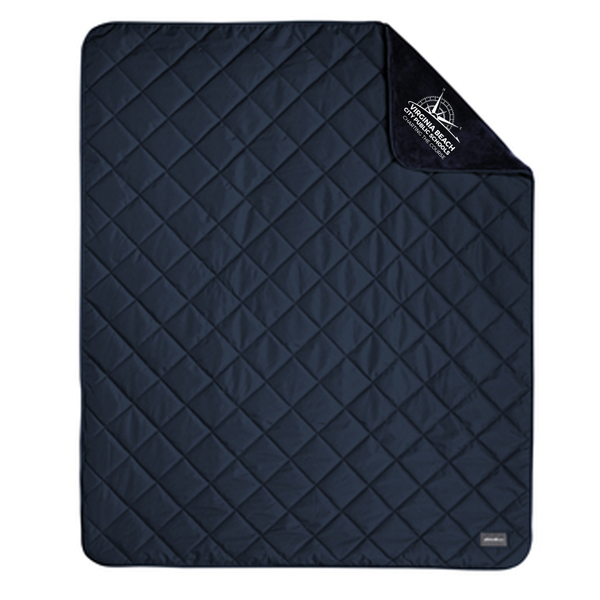 Eddie Bauer Quilted Insulated Fleece Blanket